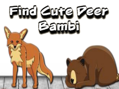 Jogo Find Cute Deer Bambi