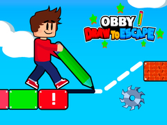 Jogo Obby Draw to Escape