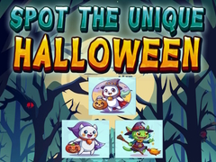 Jogo Spot the Unique Halloween