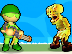 Jogo Destruction of Stickman Zombie