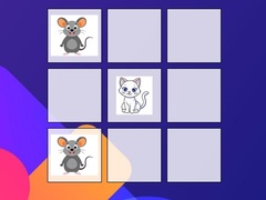 Jogo Tic-tac-toe Mouse Vs Cat