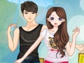 Jogo Fun in the Rain Dress Up