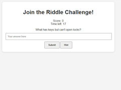 Jogo Riddle Challenge 
