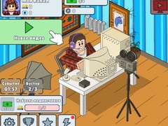 Jogo Idle Blogger Simulator