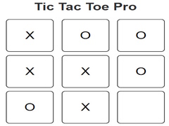 Jogo Tic Tac Toe Pro