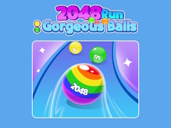 Jogo 2048 Run: Gorgeous Balls 