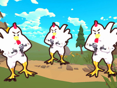 Jogo Chicken shooter io