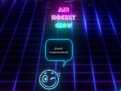 Jogo Air Hockey Glow