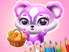 Jogo Coloring Book: Fluffy Picnic