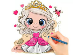 Jogo Coloring Book: Chibi Doll Princess