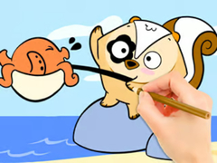 Jogo Coloring Book: Fishing Surprise
