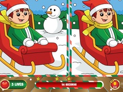 Jogo Christmas Find The Differences