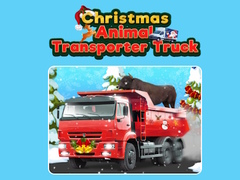 Jogo Christmas Animal Transporter Truck