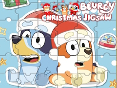 Jogo Bluey Christmas Jigsaw