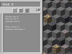 Jogo Minecraft Gold Clicker