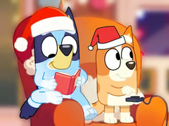 Jogo Jigsaw Puzzle: Bluey Christmas Party