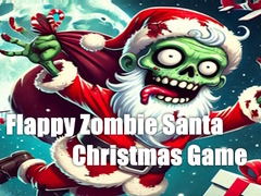 Jogo Flappy Zombie Santa Christmas Game
