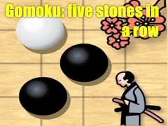 Jogo Gomoku: five stones in a row