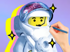 Jogo Coloring Book: LEGO Astronaut