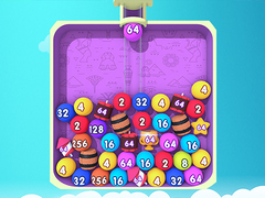 Jogo Bubble Merge 2048