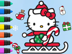 Jogo Coloring Book: Hello Kitty Christmas