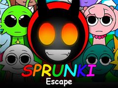 Jogo Sprunki 3D Escape