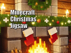 Jogo Minecraft Christmas Jigsaw