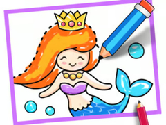 Jogo Toddler Drawing: Mermaid