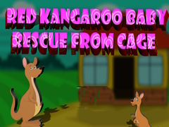 Jogo Red Kangaroo Baby Rescue from Cage