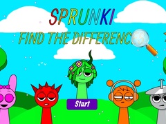 Jogo Sprunki Find The Differences