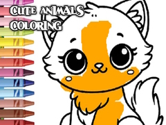 Jogo Cute Animals Coloring