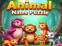 Jogo Animal Name Puzzle