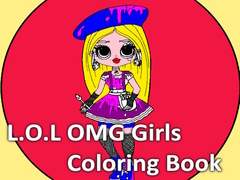 Jogo L.O.L OMG Girls Coloring Book