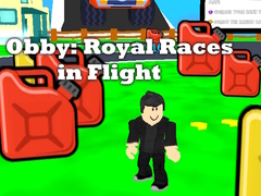 Jogo Obby: Royal Races in Flight