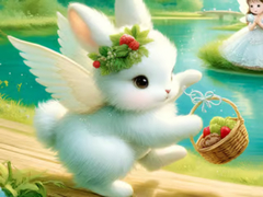 Jogo Jigsaw Puzzle: Angel Bunny
