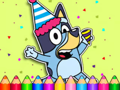 Jogo Coloring Book: Bluey's Birthday