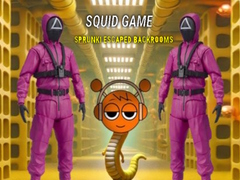 Jogo Squid Game Sprunki Escaped Backrooms