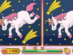 Jogo Unicorn Find The Differences