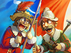 Jogo Musketeers Gunpowder vs Steel