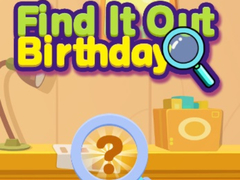 Jogo Find It Out Birthday