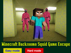 Jogo Minecraft Backrooms Squid Game Escape