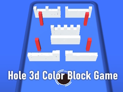 Jogo Hole 3d Color Block Game