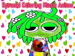Jogo Sprunki Coloring Music Anime