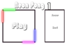 Jogo Neon Pong 1