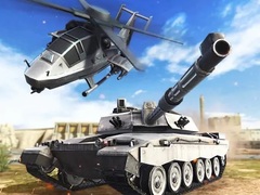 Jogo Strategy of war. Tanks and helicopters
