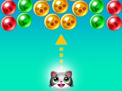 Jogo Save the cats Bubble shooter
