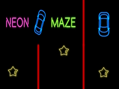 Jogo Neon Car Maze