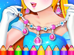 Jogo Coloring Book: Jewelry Design