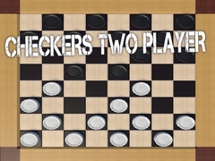 Jogo Checkers Two Player