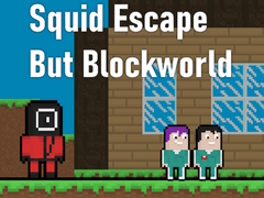 Jogo Squid Escape But Blockworld